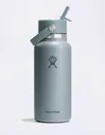 Hydro Flask Wide Mouth with Flex Straw Cap (946 ml) Shale Gray