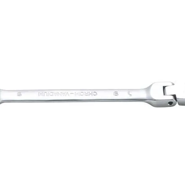 BGS Technic BGS 6709 Očkoplochý klíč 9 mm s ráčnou, kloubový