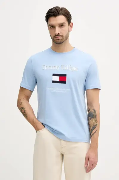 Tommy Hilfiger Bavlněné tričko Tommy Hilfiger