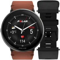 Polar Dárkový set POLAR IGNITE 3 Titanium Brown M/L + řemínek