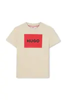 Dětské bavlněné tričko HUGO