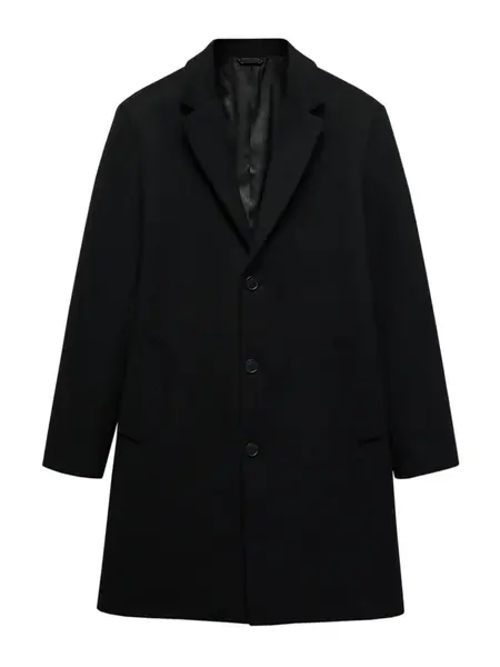 MANGO MAN Prechodný kabát 'Dalan'  čierna