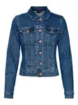 VERO MODA Prechodná bunda 'Luna'  modrá denim