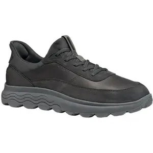 Geox U SPHERICA PLUS Pánská volnočasová obuv, tmavě šedá, velikost