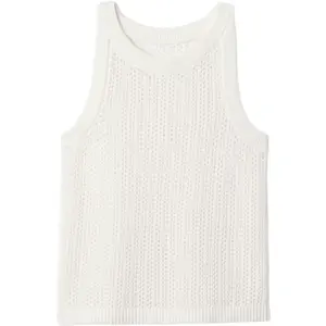 GAP CROCHET Dívčí tílko, bílá, velikost