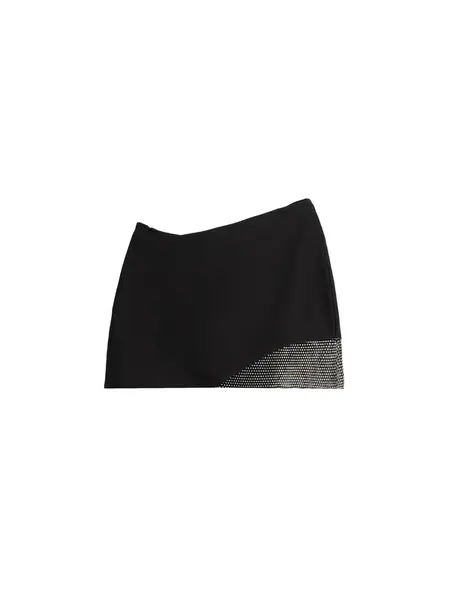 Bershka Sukňa  čierna