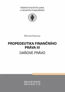 Propedeutika finančního práva III