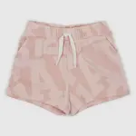Ružové dievčenské vzorované šortky GAP