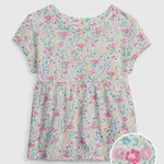 GAP Dětské květované tričko - Holky