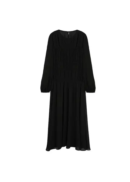 MANGO Šaty  čierna