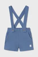 Dětské bavlněné šortky Mayoral modrá barva, 1243