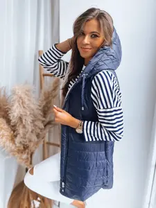 Dámska prešívaná vesta MELANI Farba granátová DSTREET