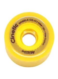 Cinetic kolečka Fractal 64 mm Yellow | Žlutá | Velikost skate 64 mm