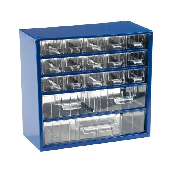 TOKOZ - Zásuvkový organizér 06 / 15S, 2M, 1L - RAL 5002 - Modrá (6760)