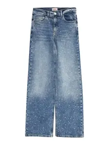 ONLY GIRLS Džínsy 'KOGJUICY'  modrá denim