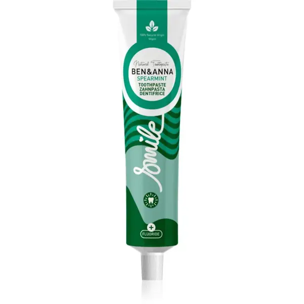 BEN&ANNA Toothpaste Spearmint prírodná zubná pasta s fluoridom 75 ml