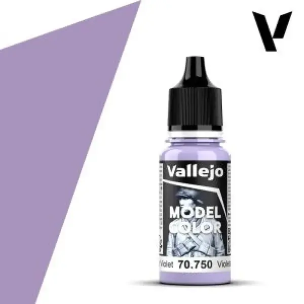 Modelářská barva Vallejo 18ml – 750 Light Violet