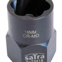 Hlavice nástrčná na poškozené šrouby 1/2", rozměr 17 mm - SATRA Velikost: 21 mm