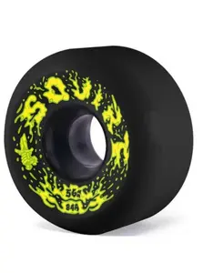 Cruzade kolečka Squirt 56 mm Black | Černá | Velikost skate 56 mm