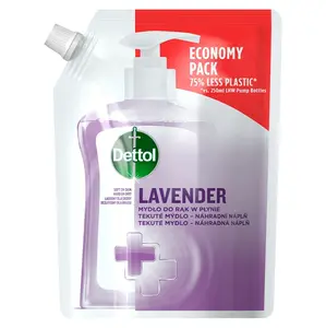 DETTOL Tekuté mýdlo Náhradní náplň Uklidňující levandule 500 ml