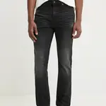 Džíny HUGO pánské, černá barva, 50530597