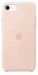 Originální kryt Silicone Case pro Apple iPhone SE, křídově růžová
