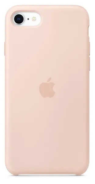 Originální kryt Silicone Case pro Apple iPhone SE, křídově růžová