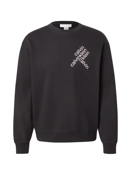 Calvin Klein Jeans Mikina  čierna