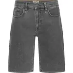 BLEND BHTWISTER Pánske džínsové šortky, tmavo sivá, veľkosť
