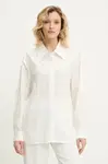 Košile Answear.LAB dámská, bílá barva, relaxed, s klasickým límcem