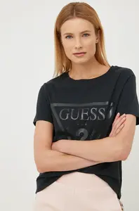 Guess Bavlněné tričko Guess ADELE