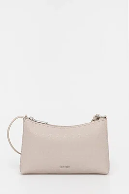 Kabelka Calvin Klein béžová barva, LV04F3099G