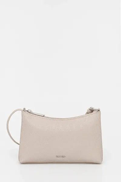 Kabelka Calvin Klein béžová barva, LV04F3099G