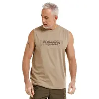 Bushman Pánský nátělník Kunto, pískově hnědý XXXL
