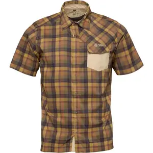 HAVEN AGNESS MEN Športová košeľa, hnedá, veľkosť