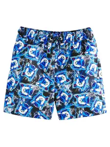 Next Plavecké šortky 'Sonic'  modrá / čierna / biela