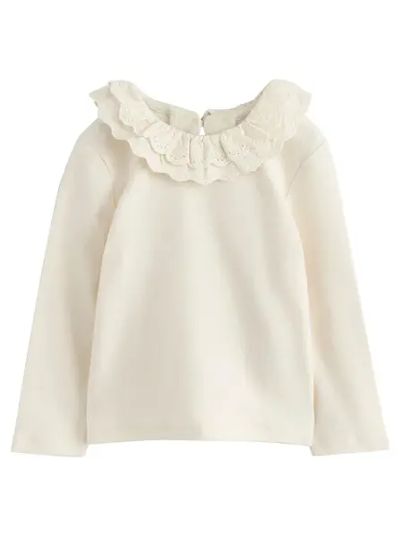 Next Tričko  biela ako vlna