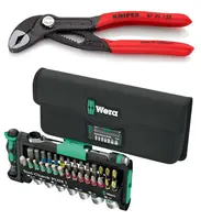 Wera 049070 Šroubovací bity, hlavice, ráčna a kleště Cobra Tool-Check Combi 1 (Sada 40 díl