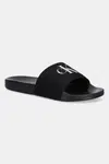 Pantofle Calvin Klein Jeans SLIDE MONOLOGO CV pánské, černá barva, YM0YM01367
