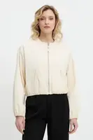 Bavlněná bunda Answear.LAB béžová barva, přechodná