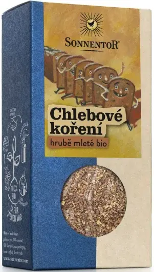 Chlebové koření (koření, bio, hrubě mleté, 45 g)