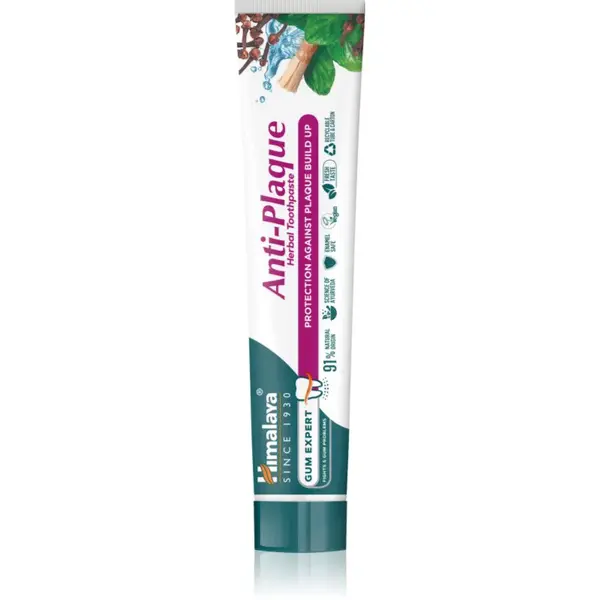 Himalaya Herbals Anti-Plaque pasta proti zubnému povlaku a pre zdravé ďasná 75 ml