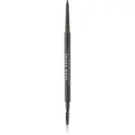 MUA Makeup Academy Brow Define precízna ceruzka na obočie s kefkou odtieň Dark Brown 0.05 g