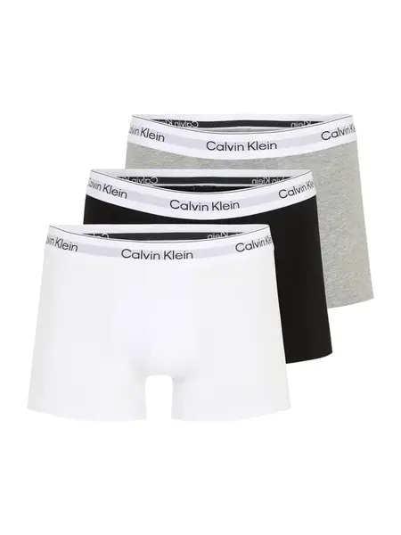 Calvin Klein Underwear Boxerky  svetlosivá / čierna / biela
