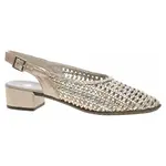 Dámské lodičky Rieker 47078-90 metallic 40