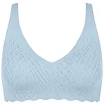 SLOGGI ZERO FEEL BLISS SOFT BRA Dámská podprsenka, světle modrá, velikost
