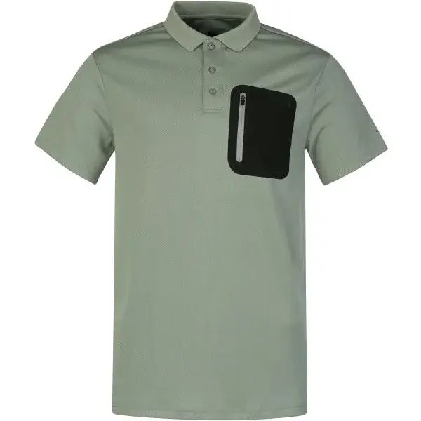 Hannah ARNEL Pánské funkční polo tričko, zelená, velikost