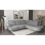 Sit & More ROHOVÁ SEDAČKA, textil, šedá