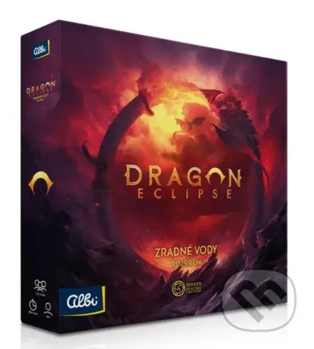 Dragon Eclipse - Zrádné vody - Andrzej Betkiewicz, Kamil Cieśla, Wojciech Frelich, Jakub Dzikowski (ilustrátor) - hra z kategorie Hry pro náročné