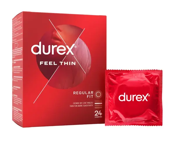 Durex Feel Thin kondomy 24 ks